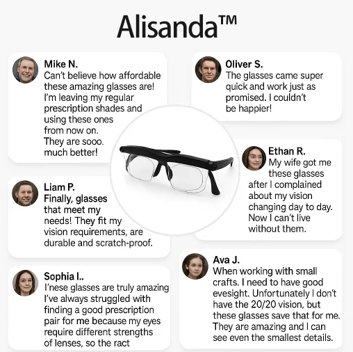 AQA-【ADJUSTABLE FOCUS GLASSES】See Every Moment Clearly With Alisanda!