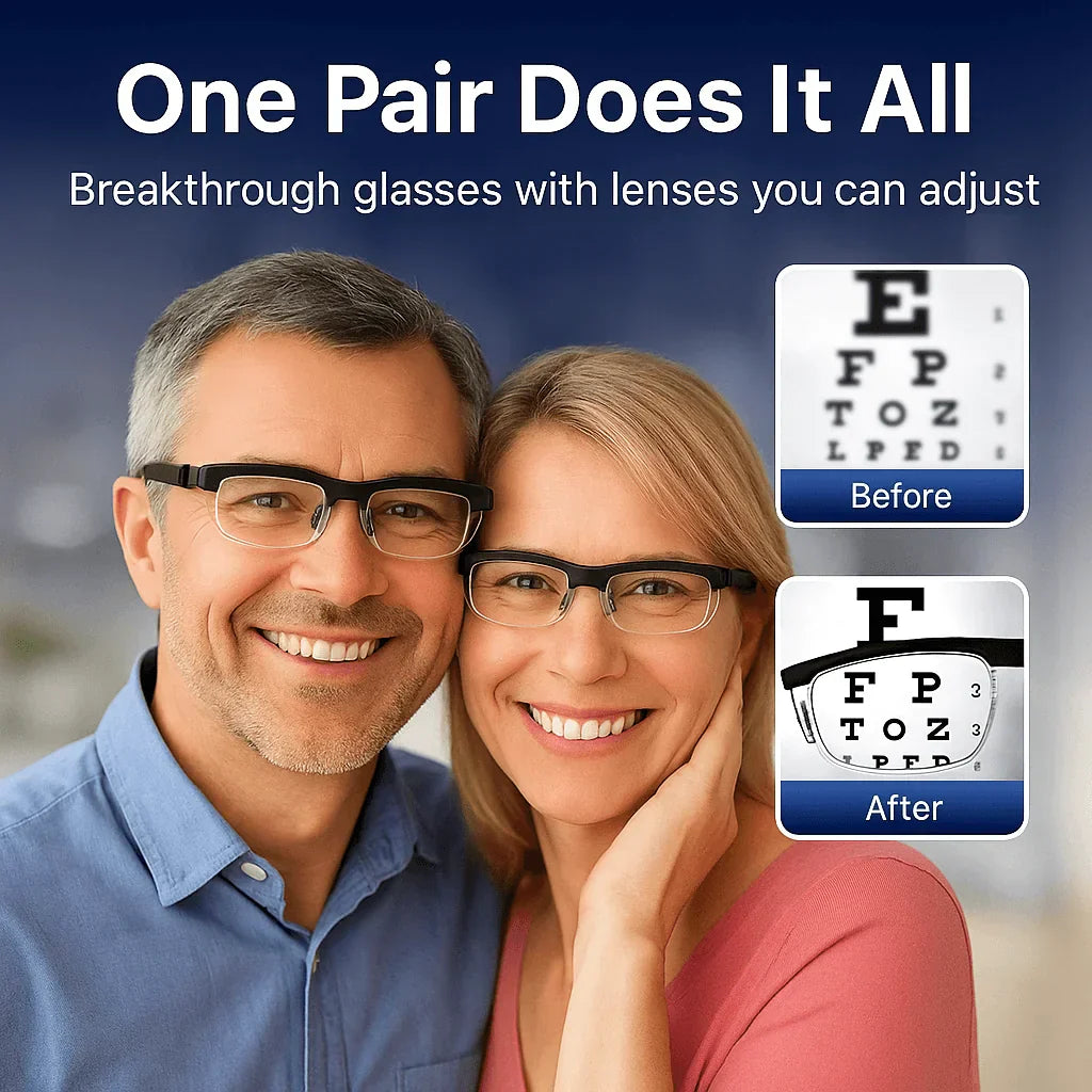 AQA-【ADJUSTABLE FOCUS GLASSES】See Every Moment Clearly With Alisanda!