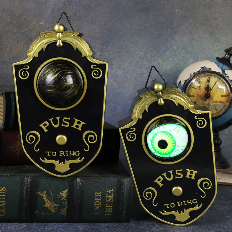 AQA-Spooky Cyclops Doorbell: One-Eyed Monster for a Halloween Fright