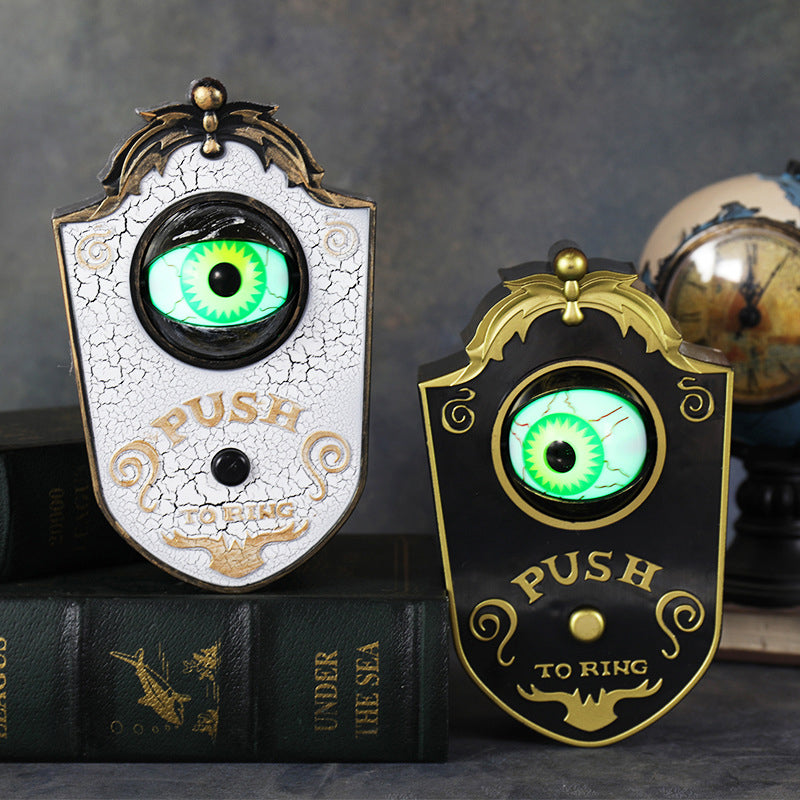 AQA-Spooky Cyclops Doorbell: One-Eyed Monster for a Halloween Fright