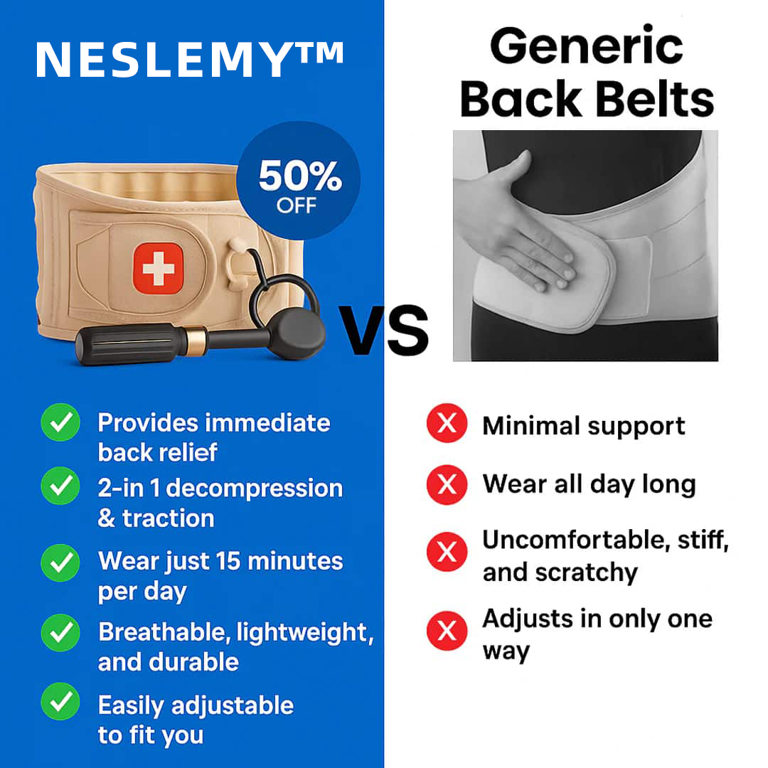 ✨Last Day Sale 70% Off✨NESLEMY™ 360 Belt - 15 Minutes a Day to a Pain-Free Life