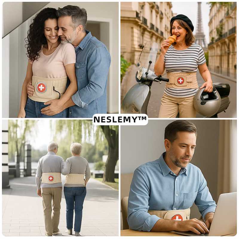 ✨Last Day Sale 70% Off✨NESLEMY™ 360 Belt - 15 Minutes a Day to a Pain-Free Life