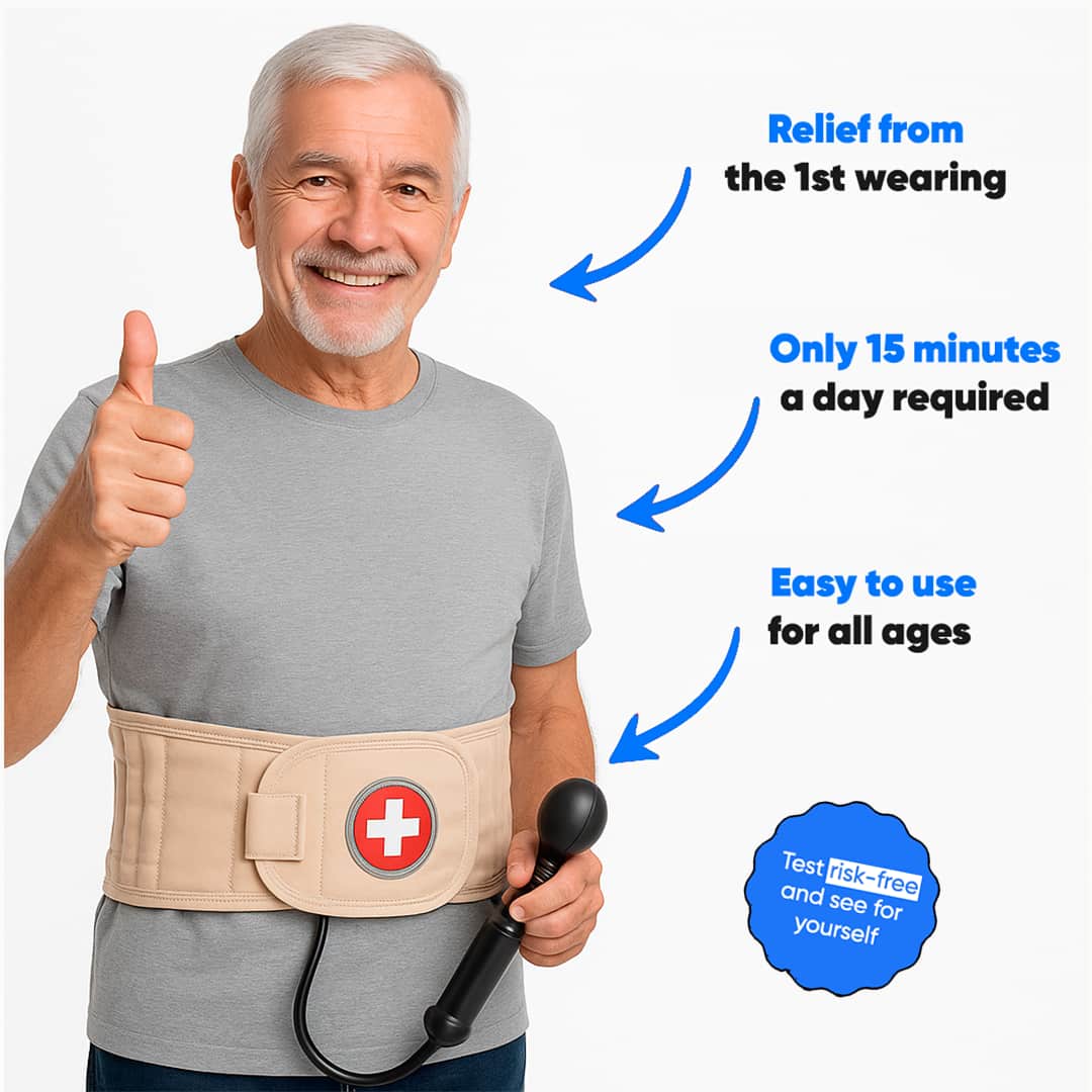 ✨Last Day Sale 70% Off✨NESLEMY™ 360 Belt - 15 Minutes a Day to a Pain-Free Life