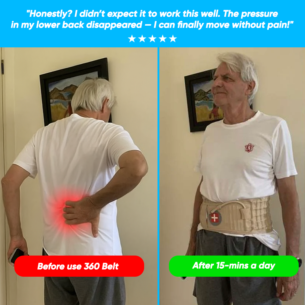 ✨Last Day Sale 70% Off✨NESLEMY™ 360 Belt - 15 Minutes a Day to a Pain-Free Life
