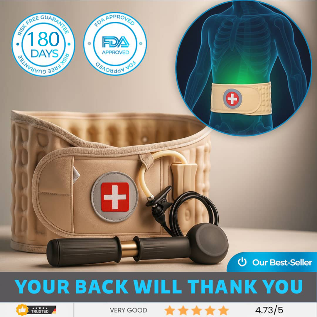 ✨Last Day Sale 70% Off✨NESLEMY™ 360 Belt - 15 Minutes a Day to a Pain-Free Life