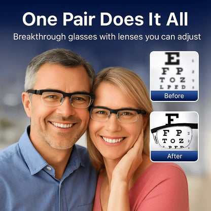 AQA-【ADJUSTABLE FOCUS GLASSES】See Every Moment Clearly With Alisanda!