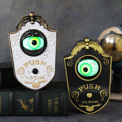 AQA-Spooky Cyclops Doorbell: One-Eyed Monster for a Halloween Fright