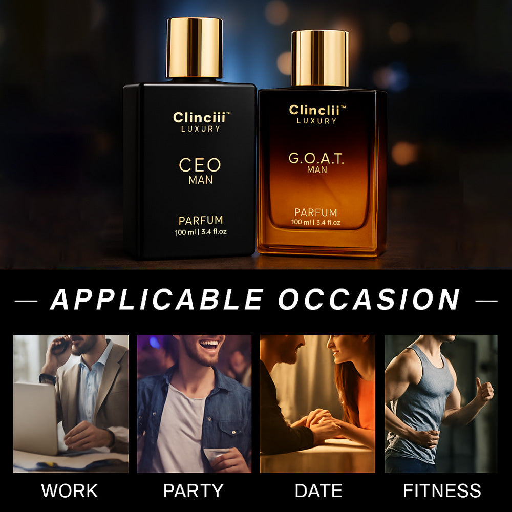 Final 3 Hours: 64%OFF🔥Gentlemen’s Fragrance Set with CEO MAN Perfume & G.O.A.T MAN Aroma