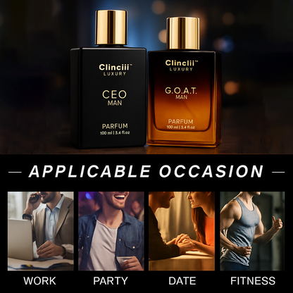 Final 3 Hours: 64%OFF🔥Gentlemen’s Fragrance Set with CEO MAN Perfume & G.O.A.T MAN Aroma