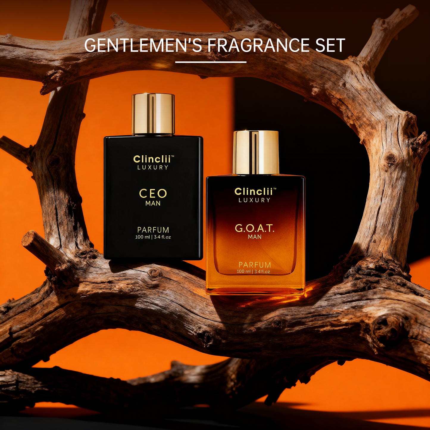 Final 3 Hours: 64%OFF🔥Gentlemen’s Fragrance Set with CEO MAN Perfume & G.O.A.T MAN Aroma