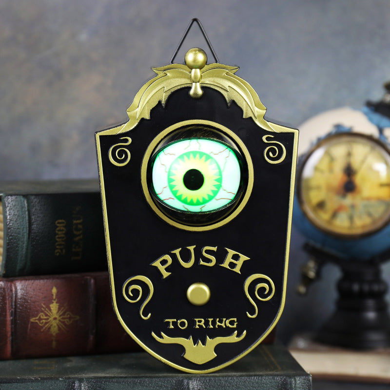 AQA-Spooky Cyclops Doorbell: One-Eyed Monster for a Halloween Fright