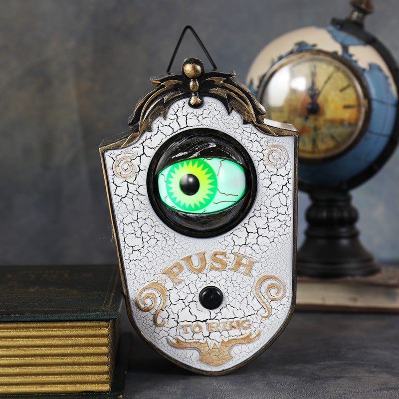 AQA-Spooky Cyclops Doorbell: One-Eyed Monster for a Halloween Fright